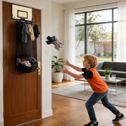 WäscheDunk™ – Basketball-Wäschekorb