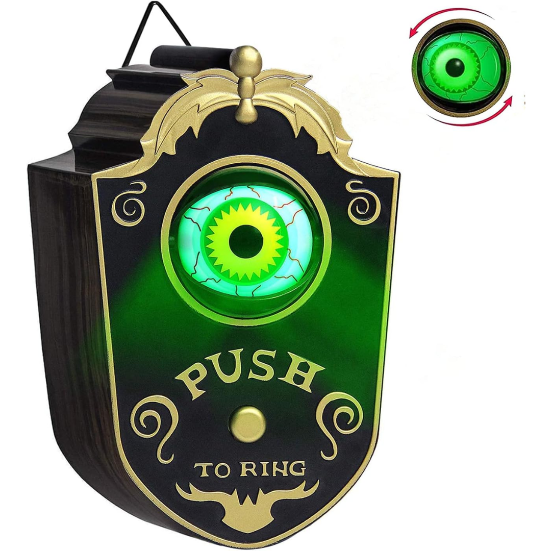 Halloween-Geiterklingel mit beweglichem Auge