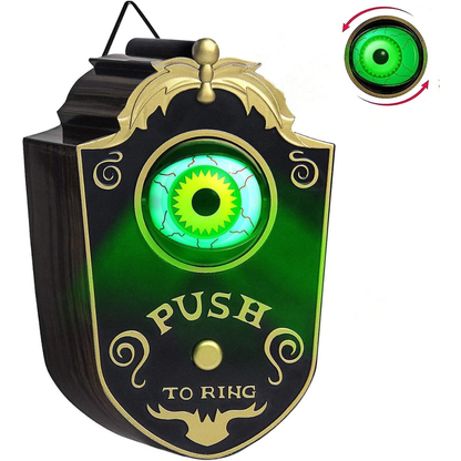 Halloween-Geiterklingel mit beweglichem Auge